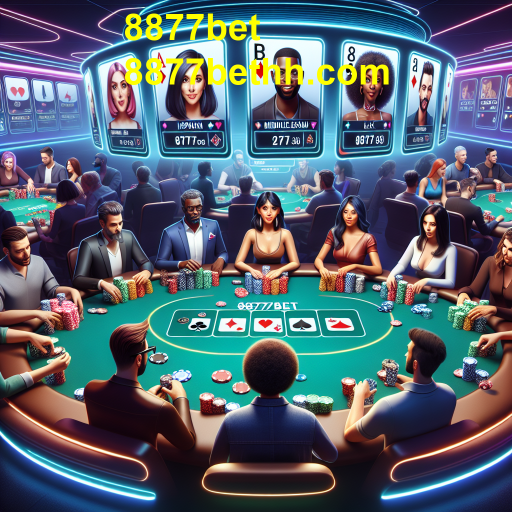 Descubra o Mundo do Poker no 8877bet